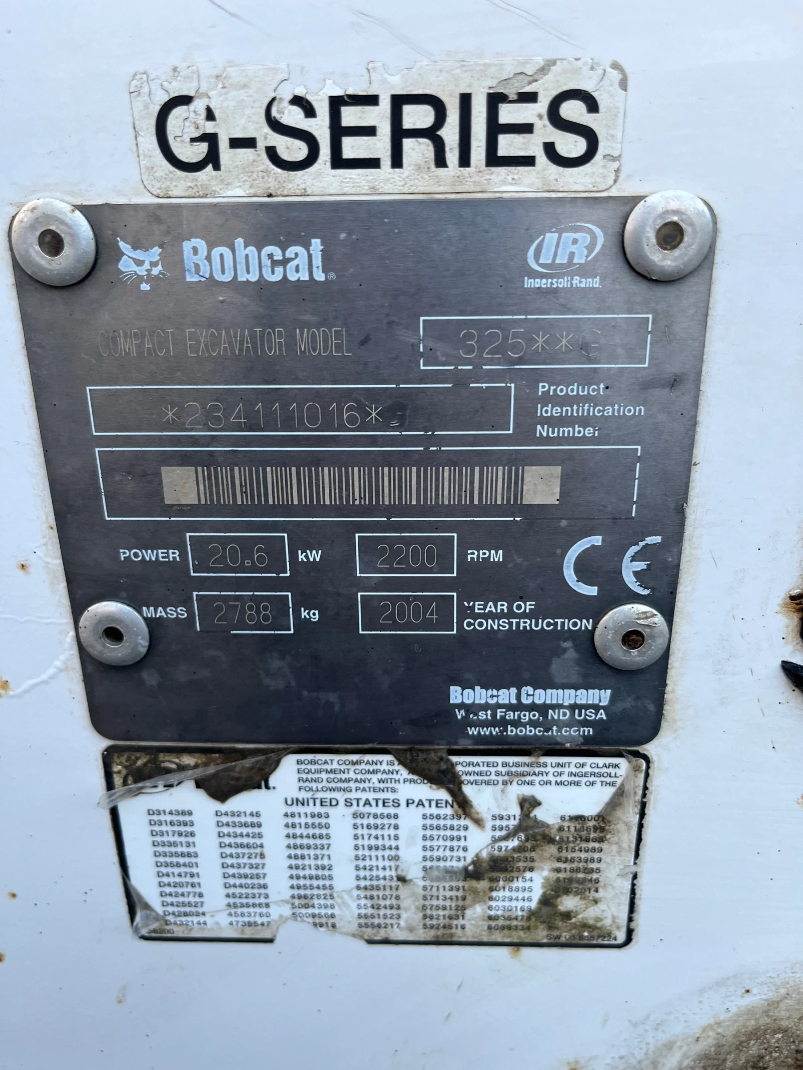 Багер Bobcat 325 G, снимка 9 - Индустриална техника - 53978510