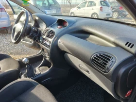 Peugeot 206 1.4 88КС. Газ бензин , снимка 11