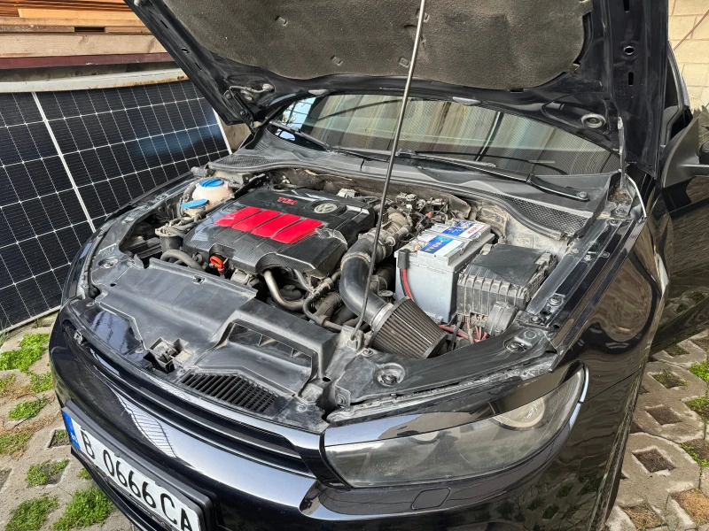 VW Scirocco 2.0 TDI, R pack, DSG, Air Suspension , снимка 9 - Автомобили и джипове - 52631877