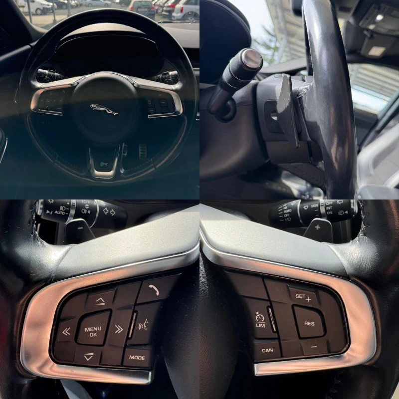 Jaguar E-pace 2.0D* AWD* 150ps* R-DINAMIC* 126хл.км* КОЖА* НАВИ*, снимка 13 - Автомобили и джипове - 53535139