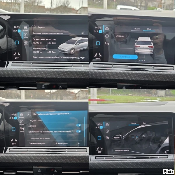 VW Golf R-Line в цвят Nardo Grey, снимка 15 - Автомобили и джипове - 53606850