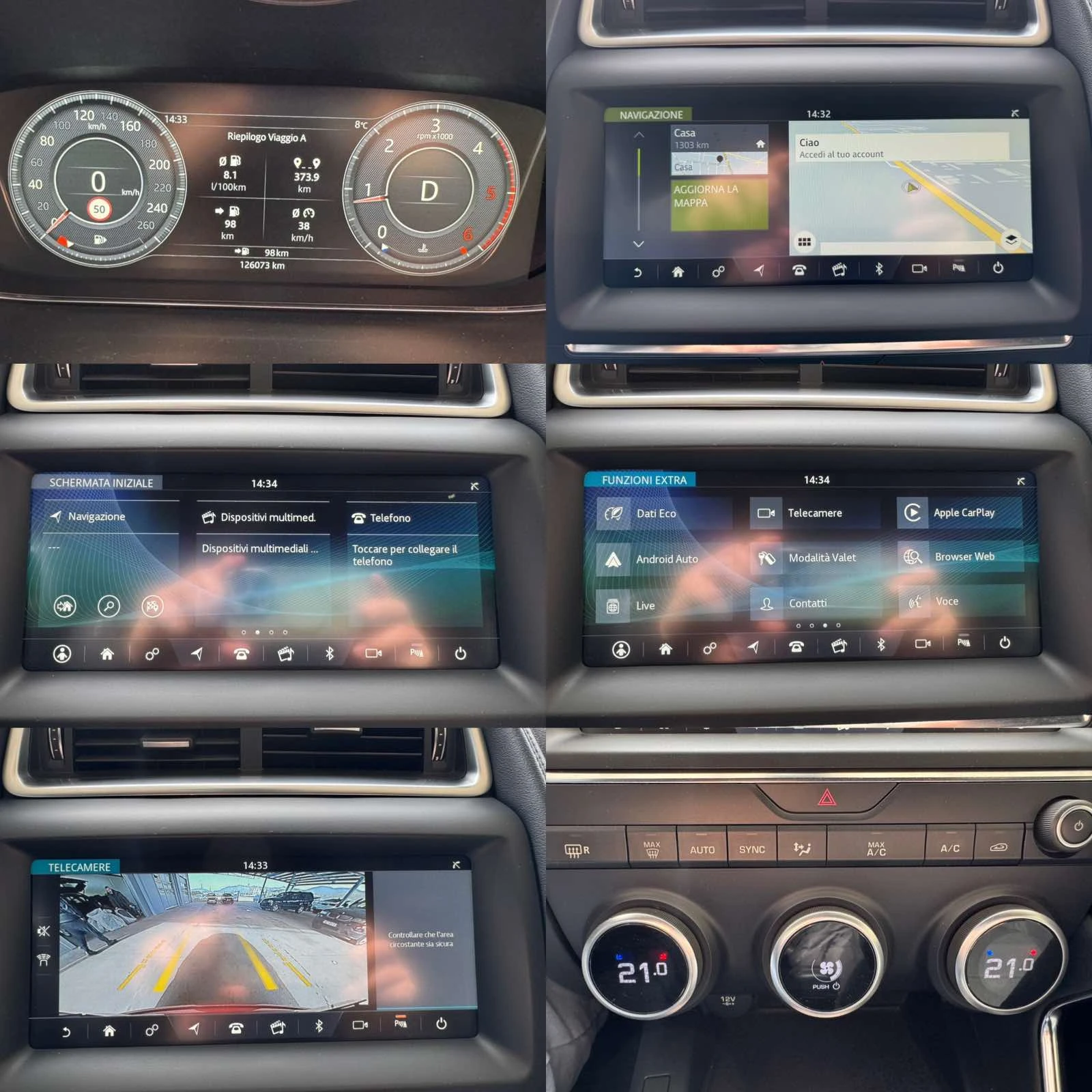 Jaguar E-pace 2.0D* AWD* 150ps* R-DINAMIC* 126��.��* ����* ����* | Mobile.bg � ����������� 14