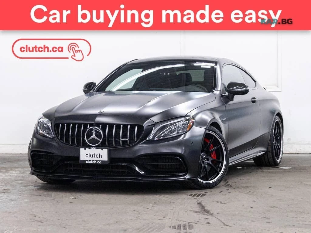 Mercedes-Benz C 63 AMG Coupe * RWD * АвтоКредит * (ЦЕНА ДО БГ)