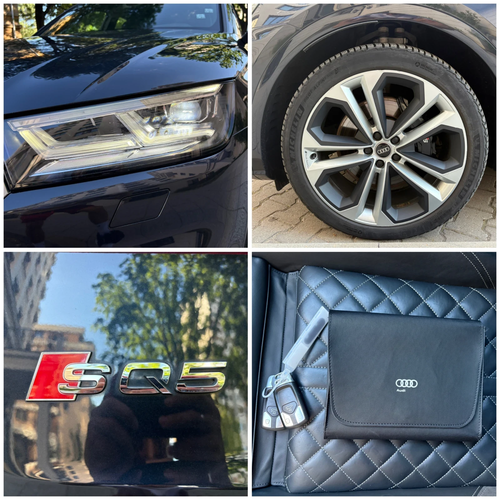 Audi Q5 3.0TDI, HeadUp, Камера, B&O, Recaro, История, снимка 14 - Автомобили и джипове - 54911018
