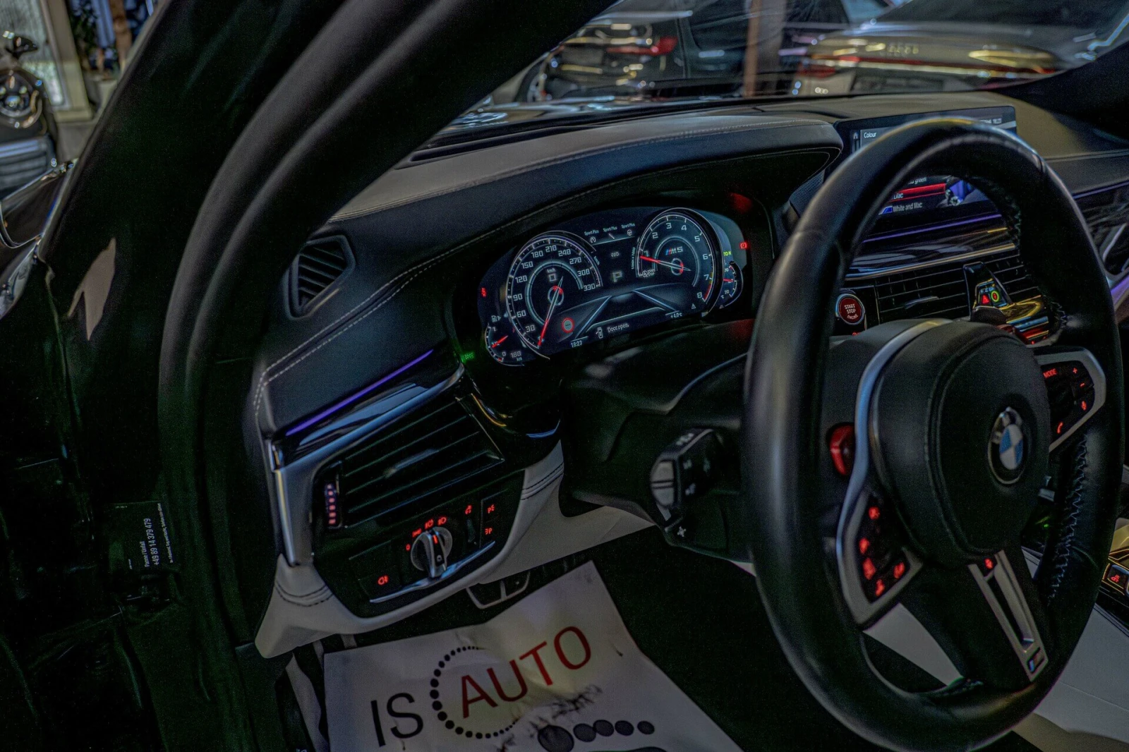 BMW M5 4.4 V8/Bower&Wilkins/HuD/Soft Close/������ 360 | Mobile.bg � ����������� 11