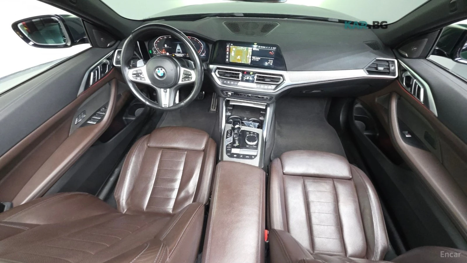 BMW 420 * M-SPORT* ПОДГРЕВ* ОБДУХВАНЕ* HEAD-UP* HARMAN KAR, снимка 7 - Автомобили и джипове - 54659562