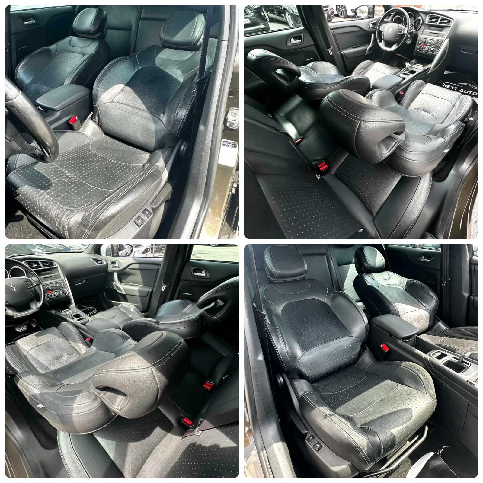 Citroen DS4 1.6HDI 112HP AUTOMAT MASSAGE КОЖА EURO5A, снимка 13 - Автомобили и джипове - 55263382
