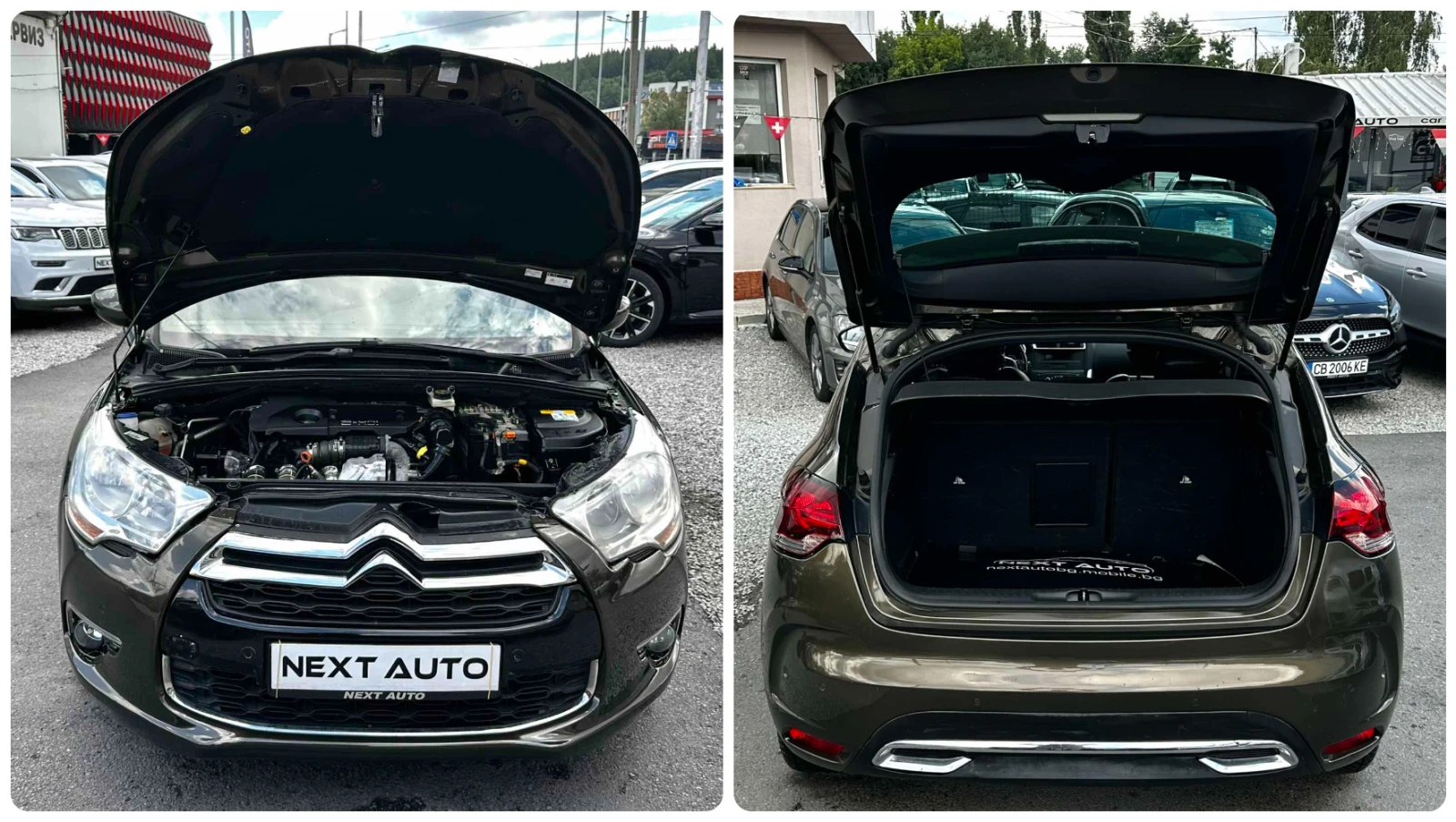 Citroen DS4 1.6HDI 112HP AUTOMAT MASSAGE КОЖА EURO5A, снимка 16 - Автомобили и джипове - 55263382