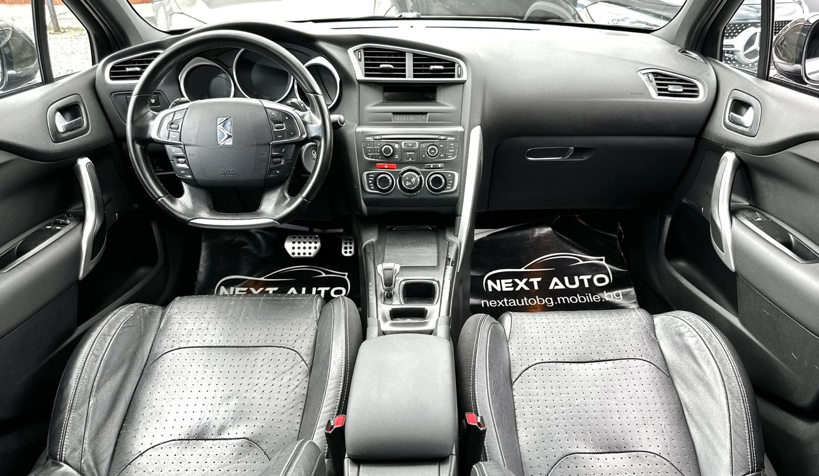 Citroen DS4 1.6HDI 112HP AUTOMAT MASSAGE КОЖА EURO5A, снимка 9 - Автомобили и джипове - 55263382