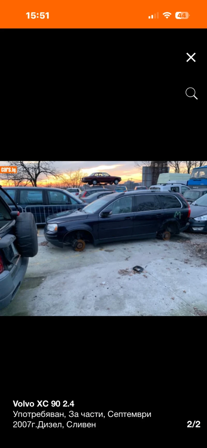 Volvo Xc90 2.4d НА ЧАСТИ!!!, снимка 2 - Автомобили и джипове - 53034169