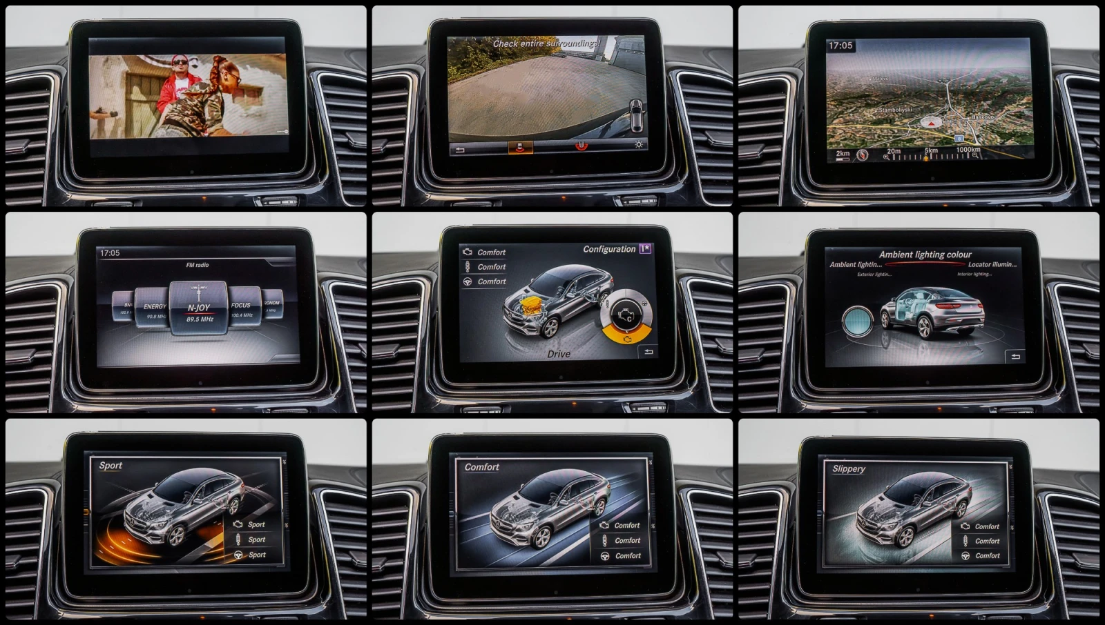 Mercedes-Benz GLE 350 d* 4MATIC* COUPE* AMG* 3XTV* RED CUT LIMITED* FULL | Mobile.bg   16