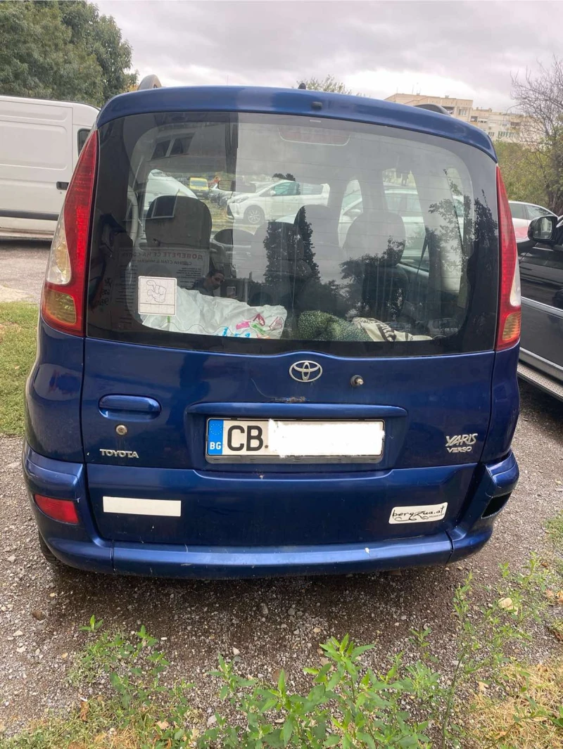 Toyota Yaris verso, снимка 5 - Автомобили и джипове - 51945880