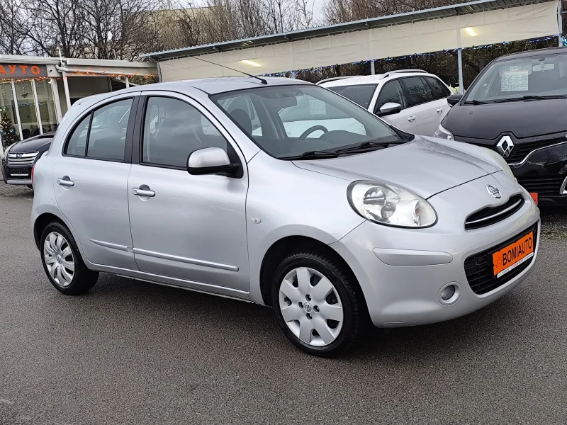 Nissan Micra 1.2i* EURO5A* KLIMA* 5 ВРАТИ* , снимка 3 - Автомобили и джипове - 52664186