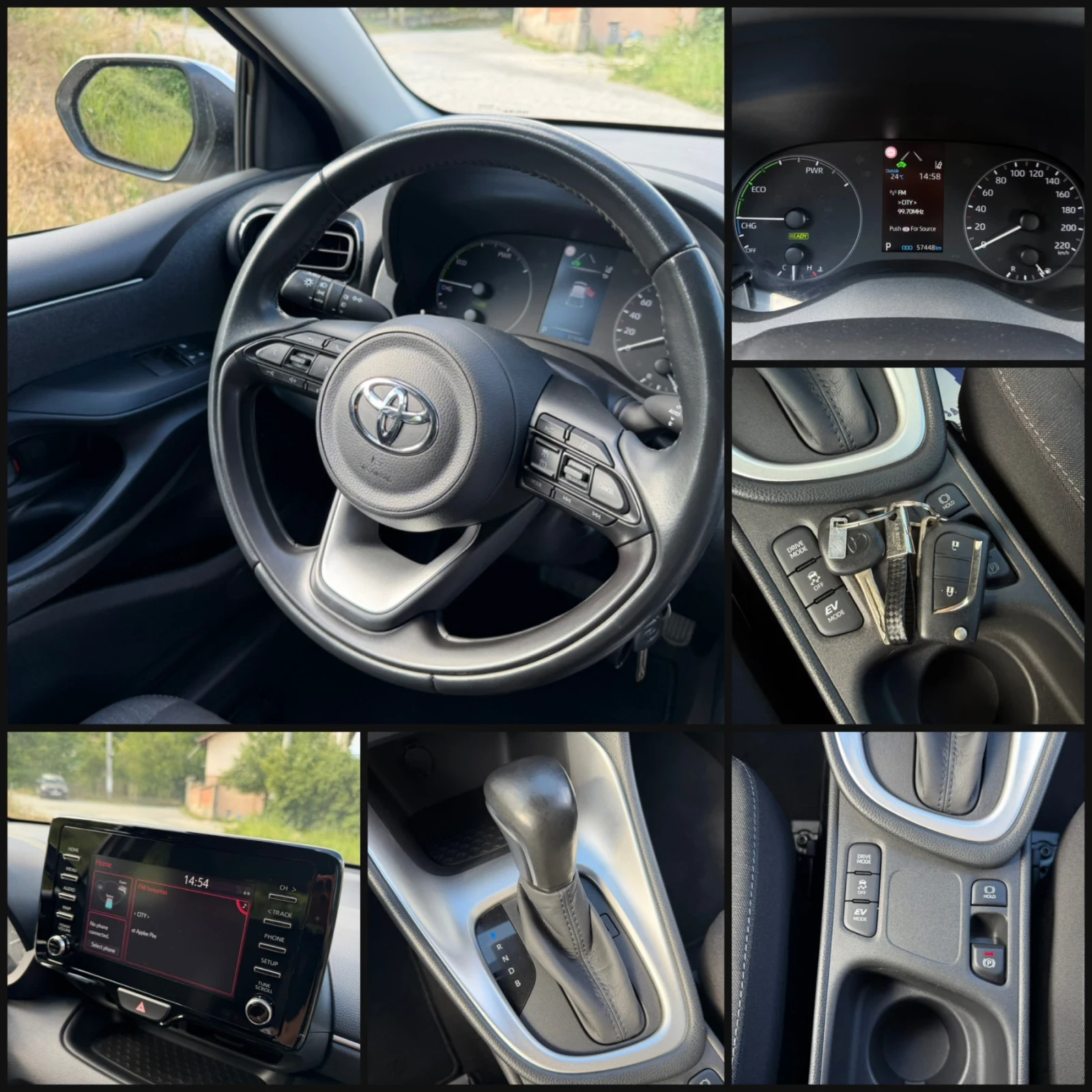Toyota Yaris 1.5 Hybrid/57000km!, снимка 15 - Автомобили и джипове - 54900389