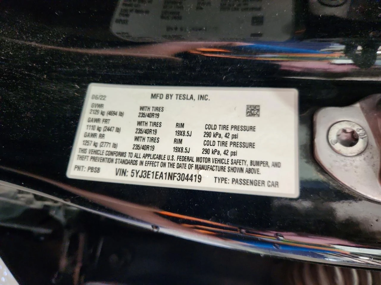 Tesla Model 3, снимка 12 - Автомобили и джипове - 55272151