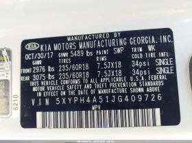 Kia Sorento 3.3l 3.3L Ex, снимка 8