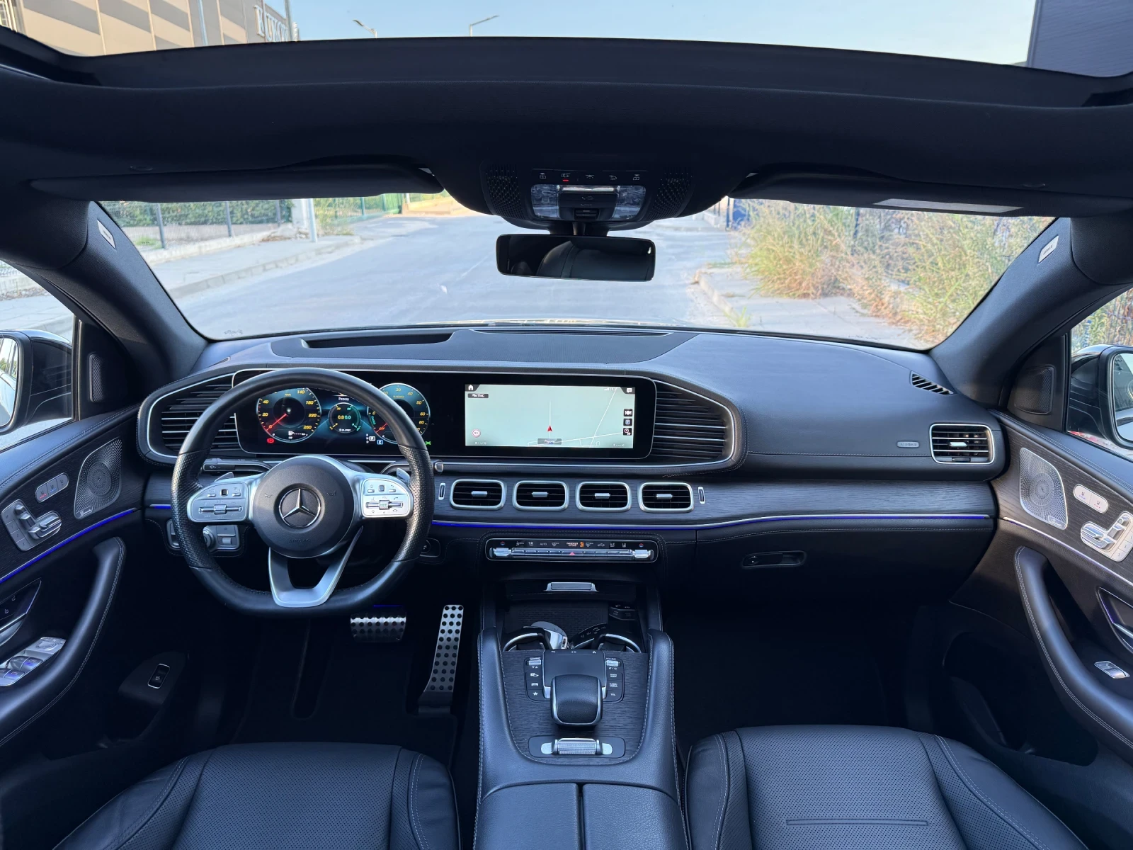 Mercedes-Benz GLE 350 de COUPE AMG PREMIUM PRO/PLUGIN/BURMESTER/ПАНОРАМА, снимка 8 - Автомобили и джипове - 55640395