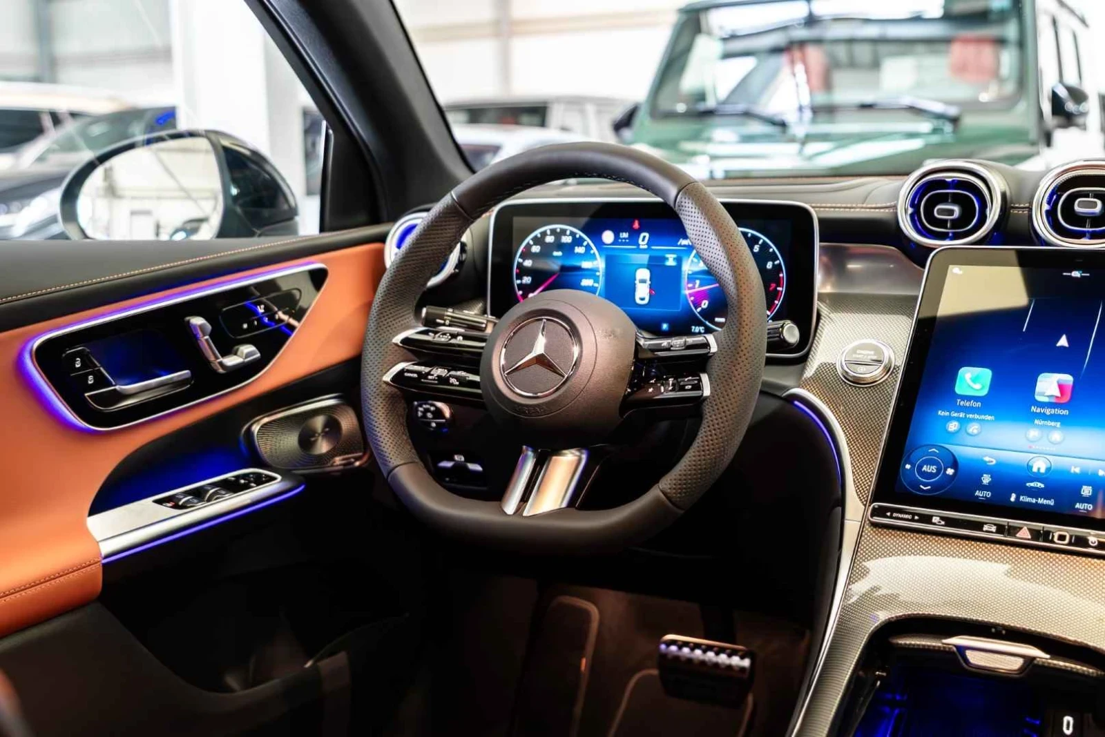 Mercedes-Benz GLC 300 NEW MODEL* 4 MATIC* AMG LINE* PANO* 360*  | Mobile.bg � ����������� 11