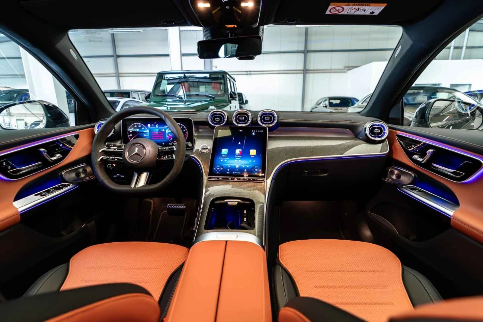 Mercedes-Benz GLC 300 NEW MODEL* 4 MATIC* AMG LINE* PANO* 360*  | Mobile.bg � ����������� 9