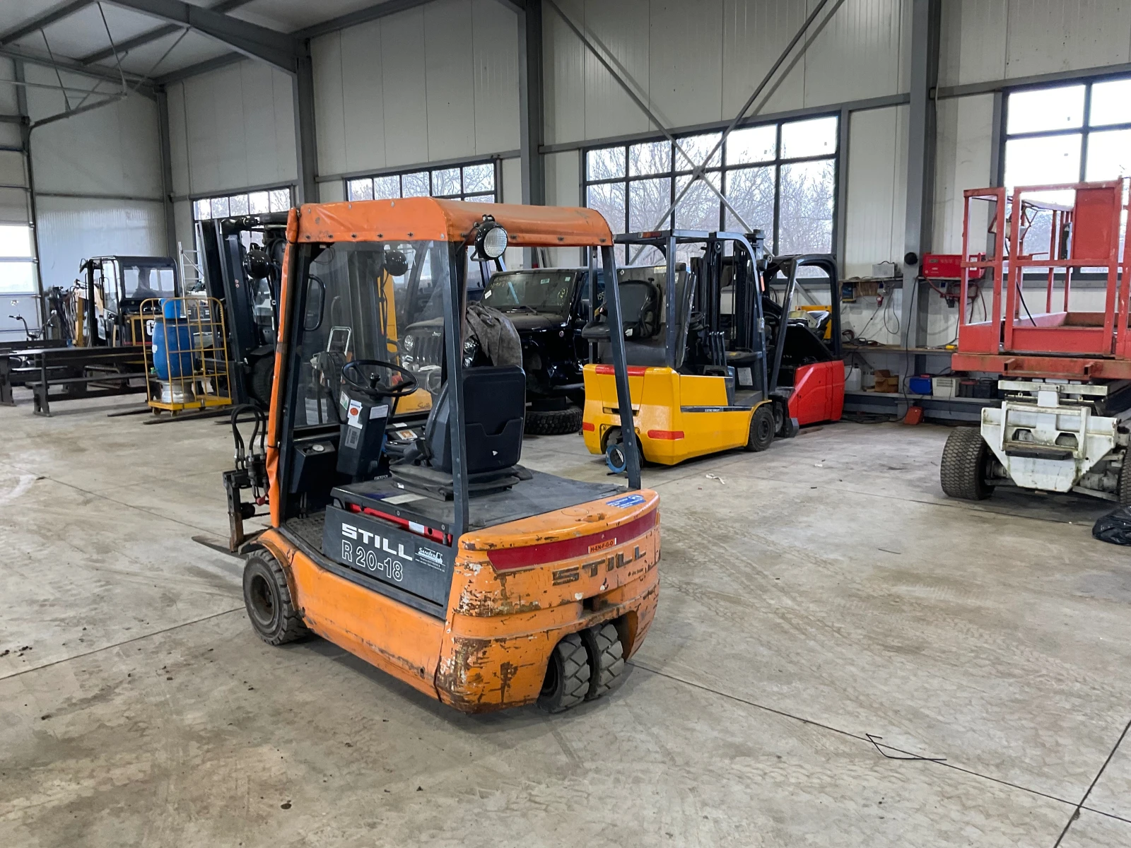 Електрокар Still R20-18 Позиционер изравнител Батерия 2022 Год , снимка 2 - Индустриална техника - 54197287