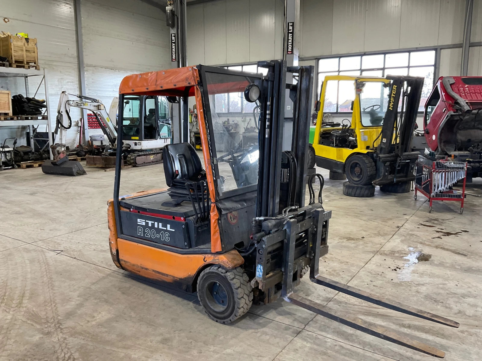 Електрокар Still R20-18 Позиционер изравнител Батерия 2022 Год , снимка 5 - Индустриална техника - 54197287