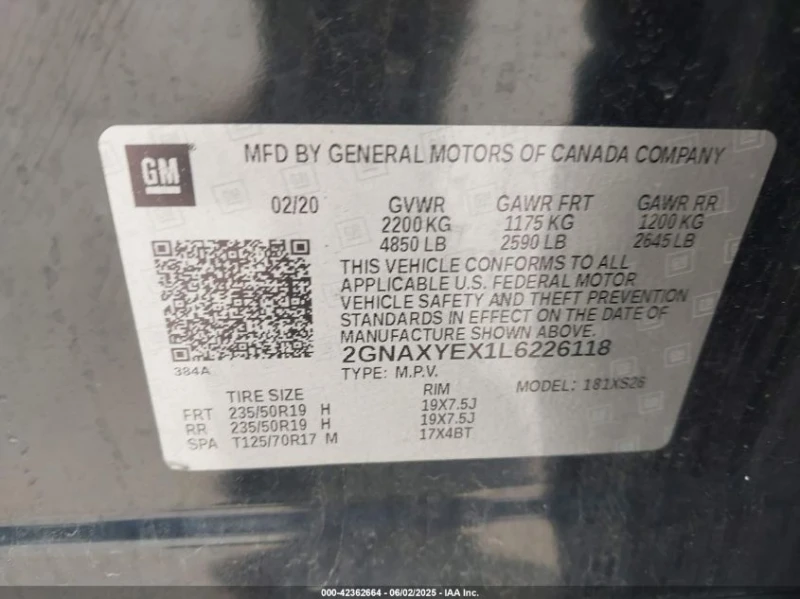 Chevrolet Equinox 2l Premier, снимка 9 - Автомобили и джипове - 53530689