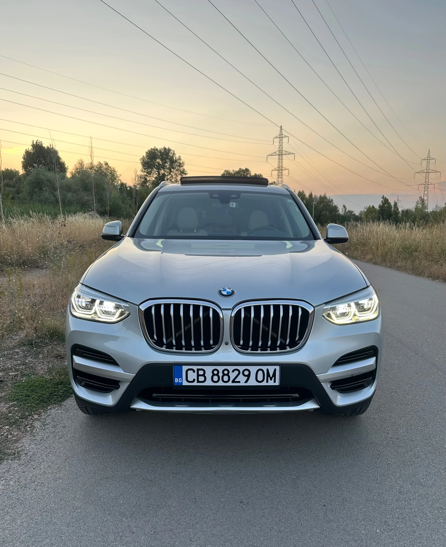 BMW X3 BLIND SPOT/ПАНОРАМА/360/HUD/ПОДГРЕВ/KEYLESS/XDRIVE