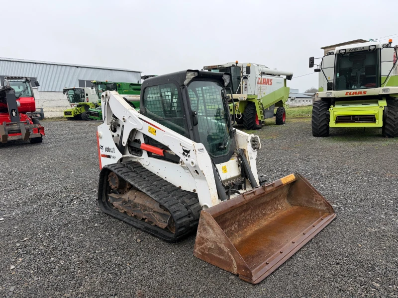 Мини челни товарачи Bobcat T650 С КОФА И ВИЛИЦИ ЛИЗИНГ