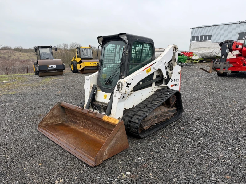 Мини челни товарачи Bobcat T650 С КОФА И ВИЛИЦИ ЛИЗИНГ, снимка 3 - Индустриална техника - 52933367