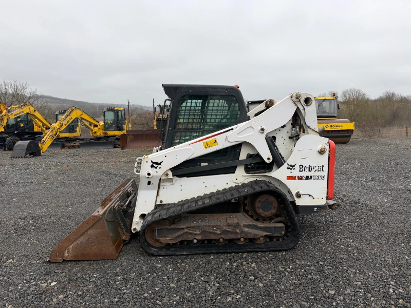 Мини челни товарачи Bobcat T650 С КОФА И ВИЛИЦИ ЛИЗИНГ, снимка 4 - Индустриална техника - 52933367