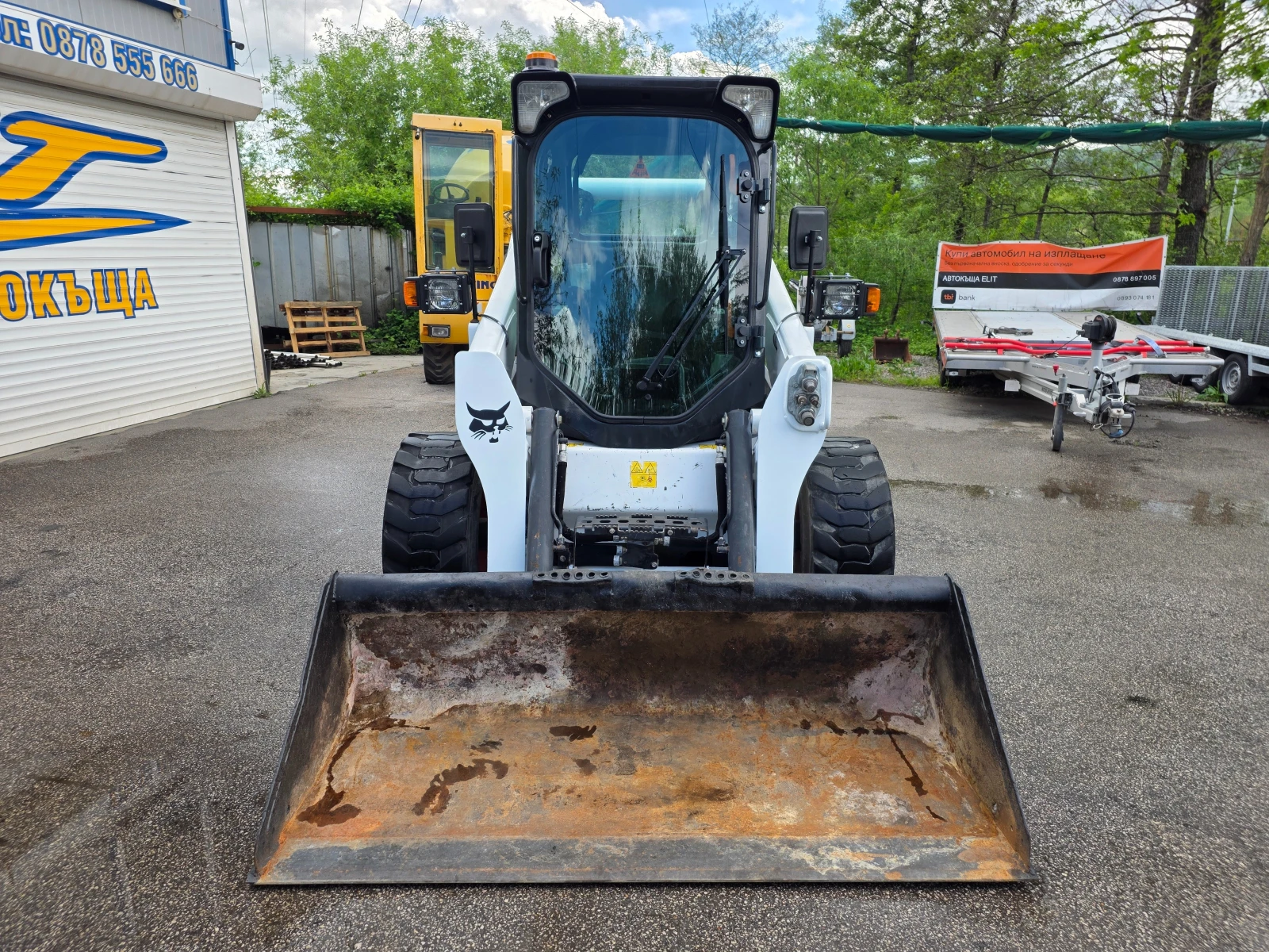 Мини челни товарачи Bobcat S 770-ПЕРФЕКТЕН, снимка 3 - Индустриална техника - 54518068