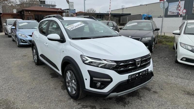 Dacia Sandero Stepway 36хил.км. АВТОМАТИК, Внос ШВЕЙЦАРИЯ, Камер, снимка 3 - Автомобили и джипове - 44599617