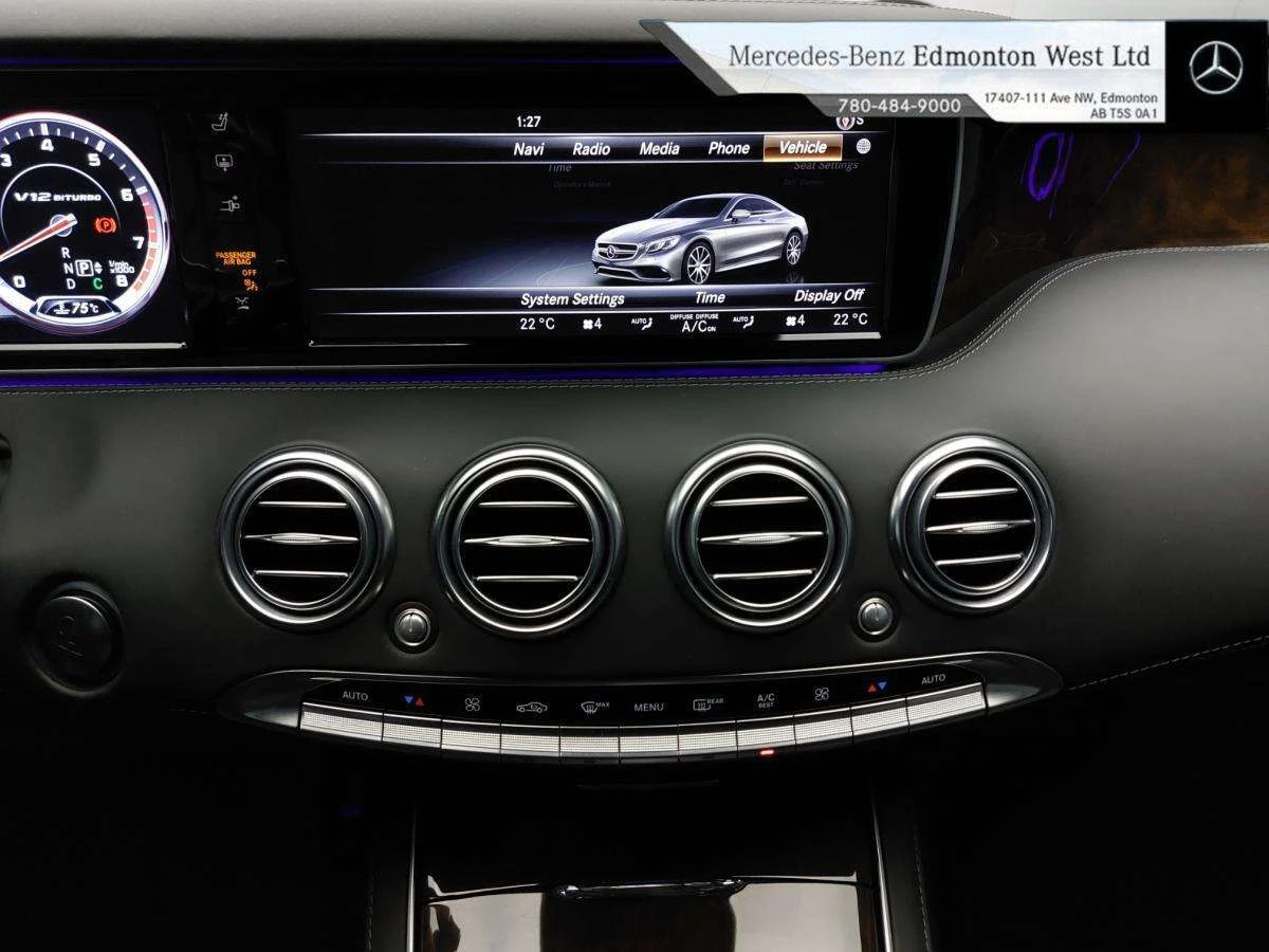 Mercedes-Benz S 65 AMG 65 AMG COUPE / МАЛКО КМ / BURMESTER / ЦЕНА ДО БГ, снимка 17 - Автомобили и джипове - 54986447