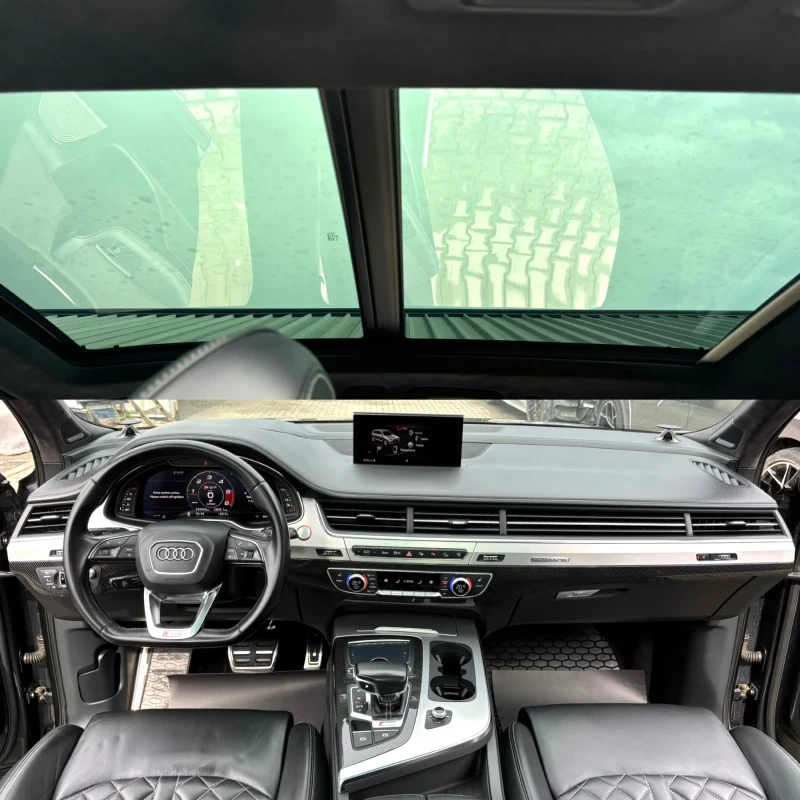 Audi SQ7 EXCLUSIVE#B&O ADV#ALCANTARA#3xTV#SOFTCL#УНИКАТ, снимка 12 - Автомобили и джипове - 50198889