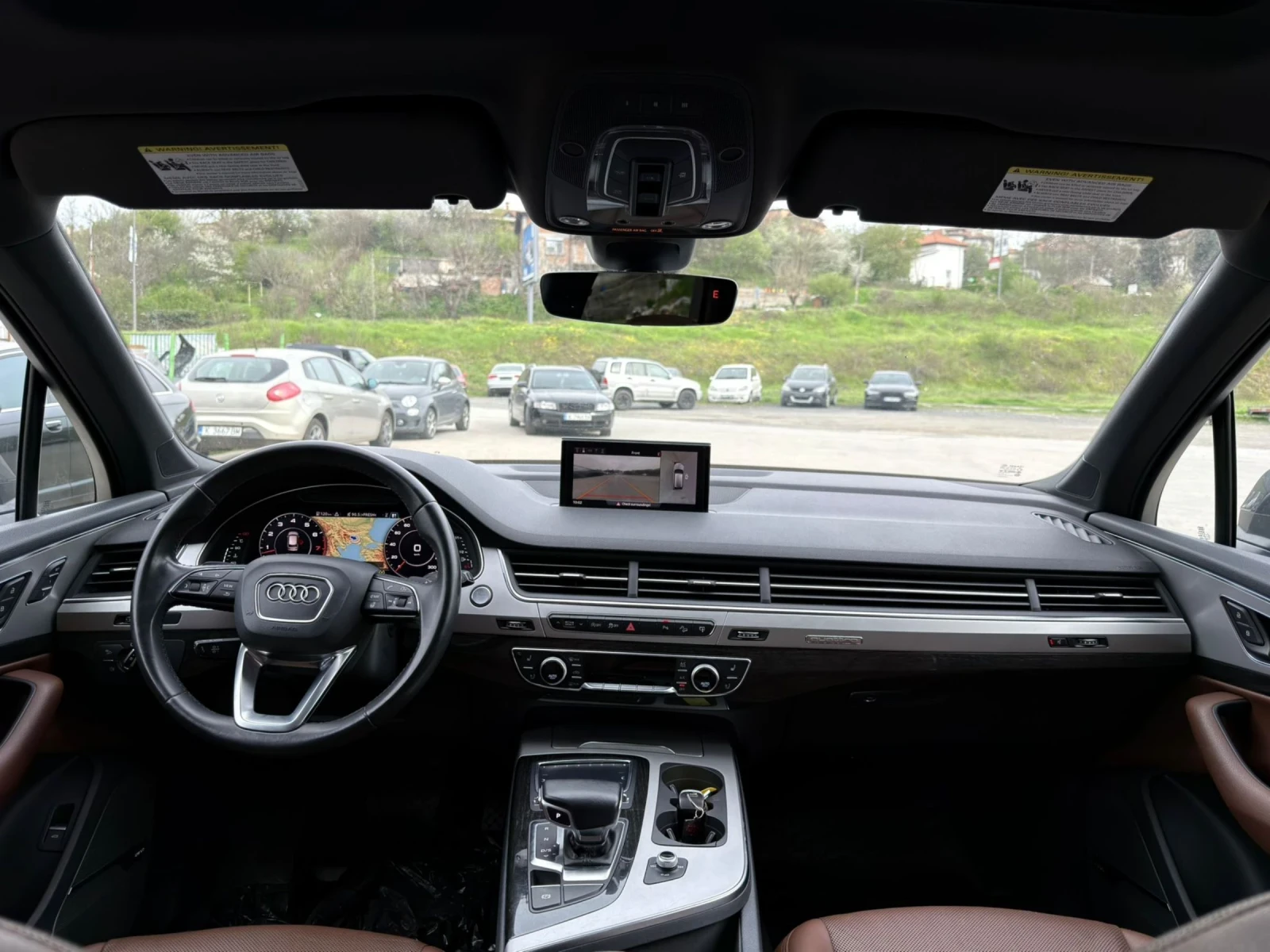 Audi Q7 3.0TFSI/S-line/Full/6+ 1/360/Pano/Обдухване/Bose, снимка 9 - Автомобили и джипове - 54222265