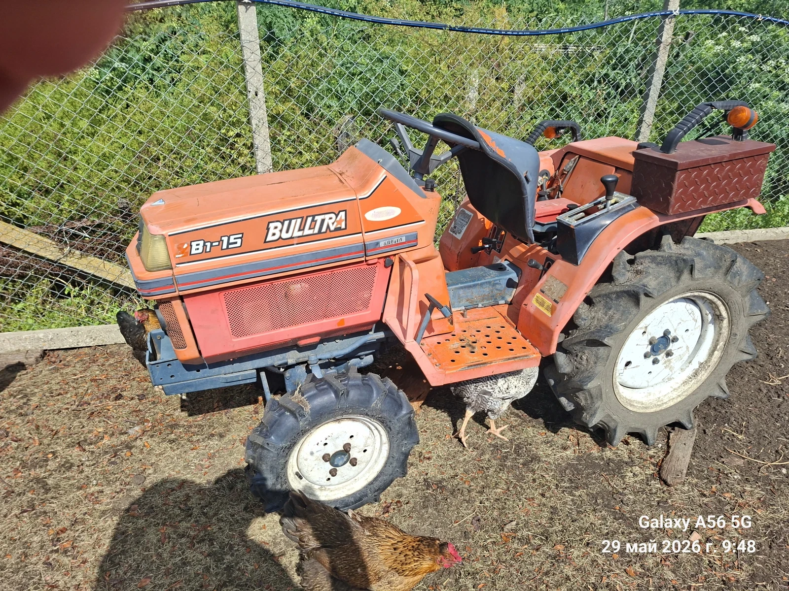Трактор Kubota, снимка 2 - Селскостопанска техника - 54708457