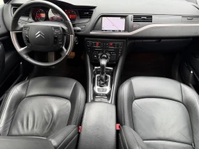 Citroen C5 3.0hdi V6 EXCLUSIVE ПОДГРЕВ МАСАЖ КОЖА NAVI XENON , снимка 10