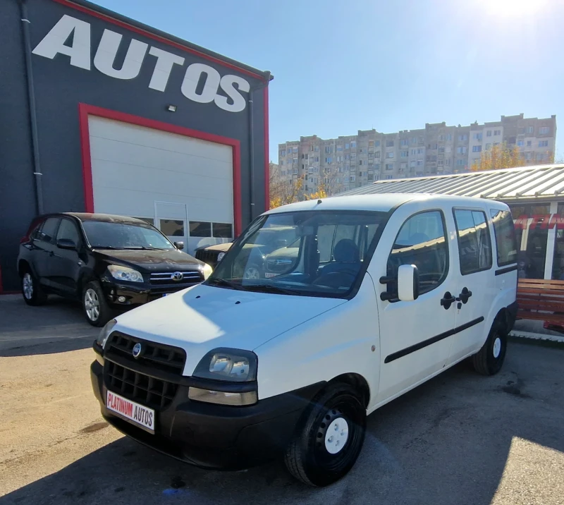 Fiat Doblo 1.9JTD/КЛИМАТИК/5 МЕСТЕН/ПЕРФЕКТЕН , снимка 2 - Автомобили и джипове - 47870269