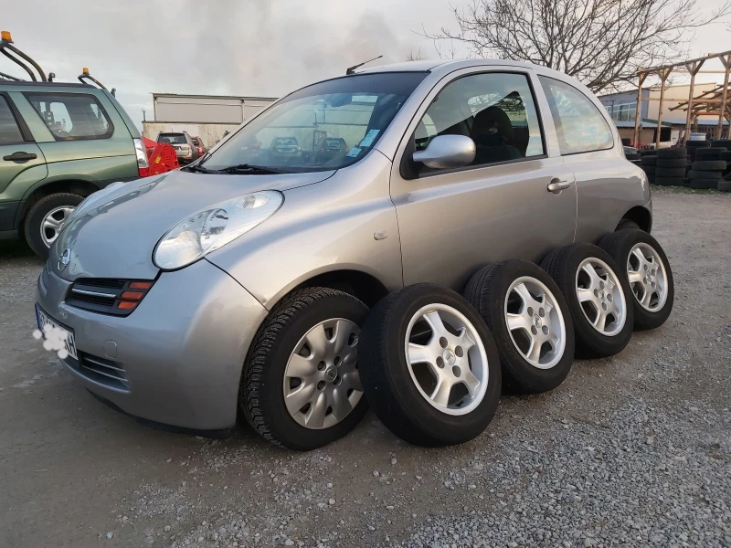 Nissan Micra АВТОМАТИК КЛИМА, снимка 1 - Автомобили и джипове - 48819151