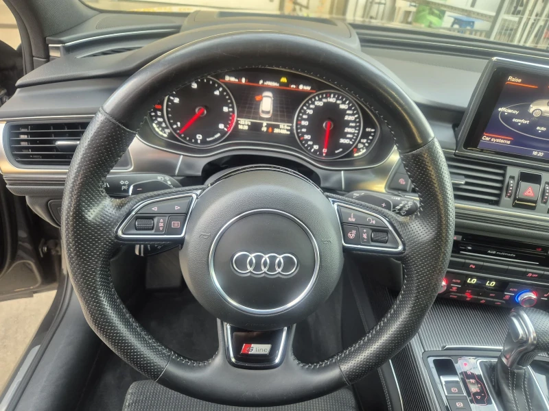 Audi A6 3.0TDI QUATTRO, S-line, BI Turbo, Въздушно окачв., снимка 11 - Автомобили и джипове - 50955508