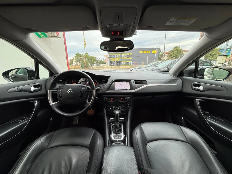 Citroen C5 3.0hdi V6 EXCLUSIVE ПОДГРЕВ МАСАЖ КОЖА NAVI XENON , снимка 13 - Автомобили и джипове - 51864780