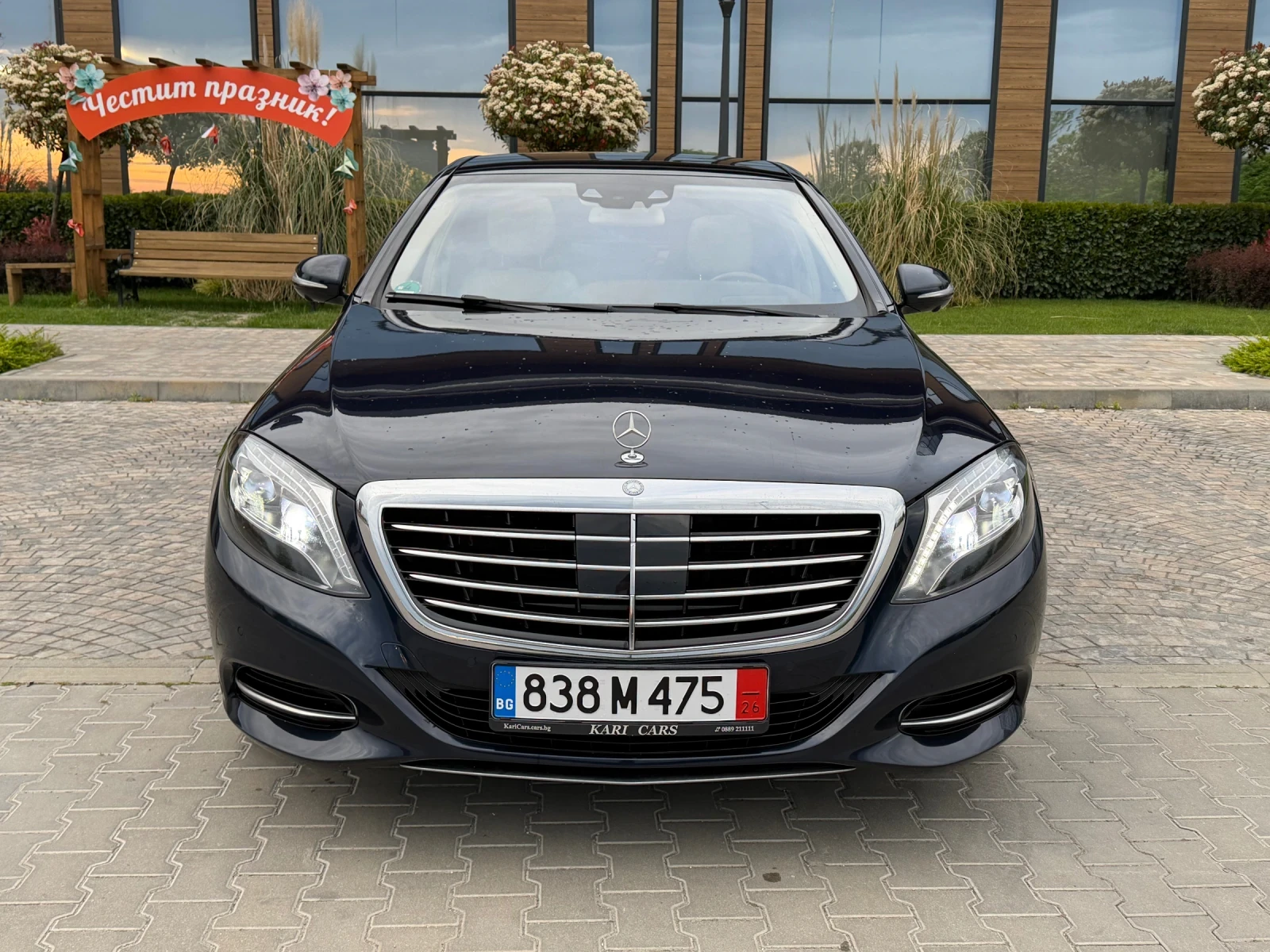 Mercedes-Benz S 350 4 MATIC / LONG / PANORAMA / HEADUP / FULL, снимка 2 - Автомобили и джипове - 54459201