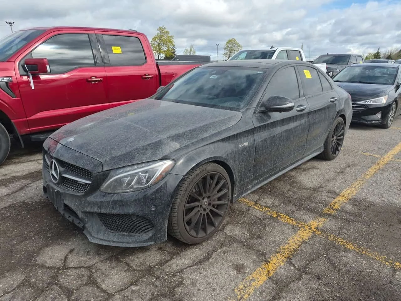 Mercedes-Benz C 43 AMG * CARFAX * 2 КЛЮЧА * ПАНОРАМА * ЧЕРВЕН САЛОН * 