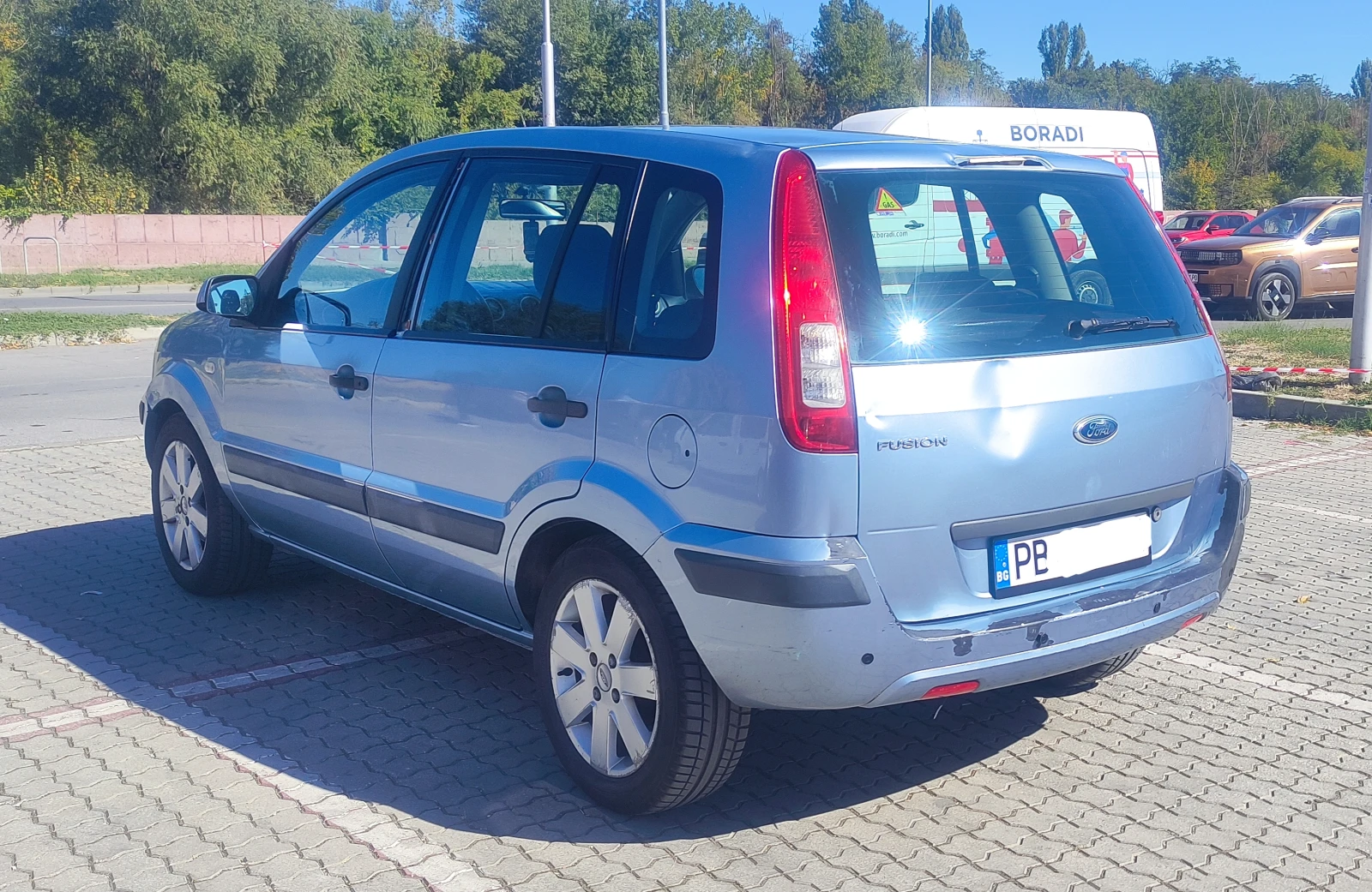 Ford Fusion 1.4 ГАЗ, снимка 3 - Автомобили и джипове - 56360587