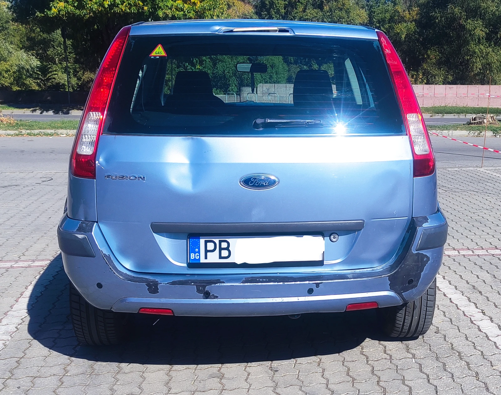 Ford Fusion 1.4 ГАЗ, снимка 4 - Автомобили и джипове - 56360587