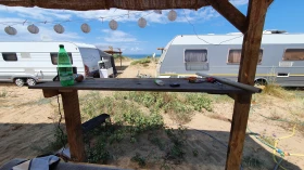 Каравана LMC luxus 500 на плаж Градина, снимка 7