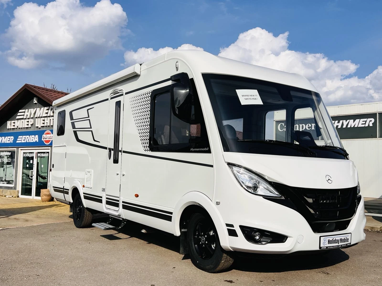 Кемпер HYMER / ERIBA BMC I 680 3500 кг. SLS-шаси КЛИМАТИК