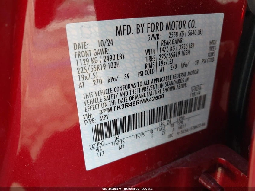Ford Mustang Mach-E Premium, снимка 9 - Автомобили и джипове - 54664206