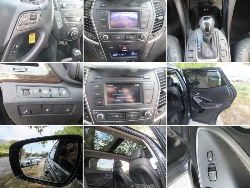 Hyundai Santa fe 2.4GDI AWD 188ps Sport * ПЕРФЕКТЕН* , снимка 15 - Автомобили и джипове - 42078456