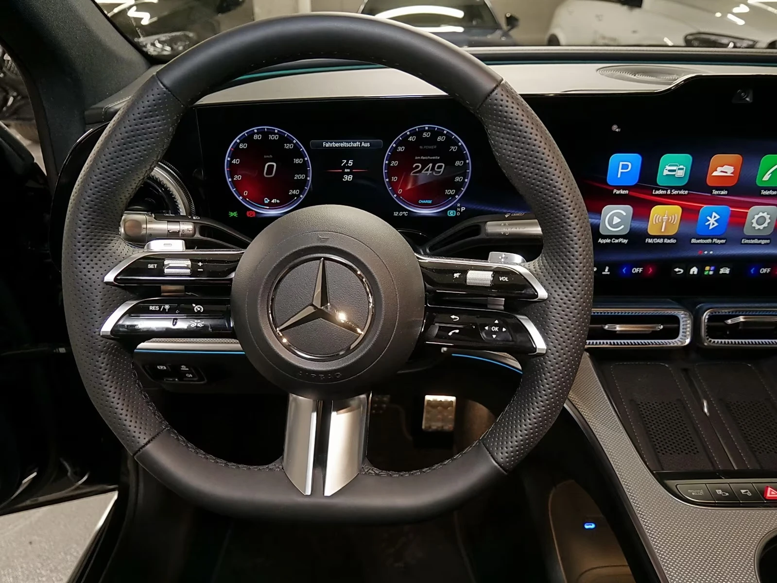 Mercedes-Benz GLC 400 EQ 4-MATIC AMG BURMESTER NIGHT-PAKET HYPERSCREEN, снимка 9 - Автомобили и джипове - 54128288